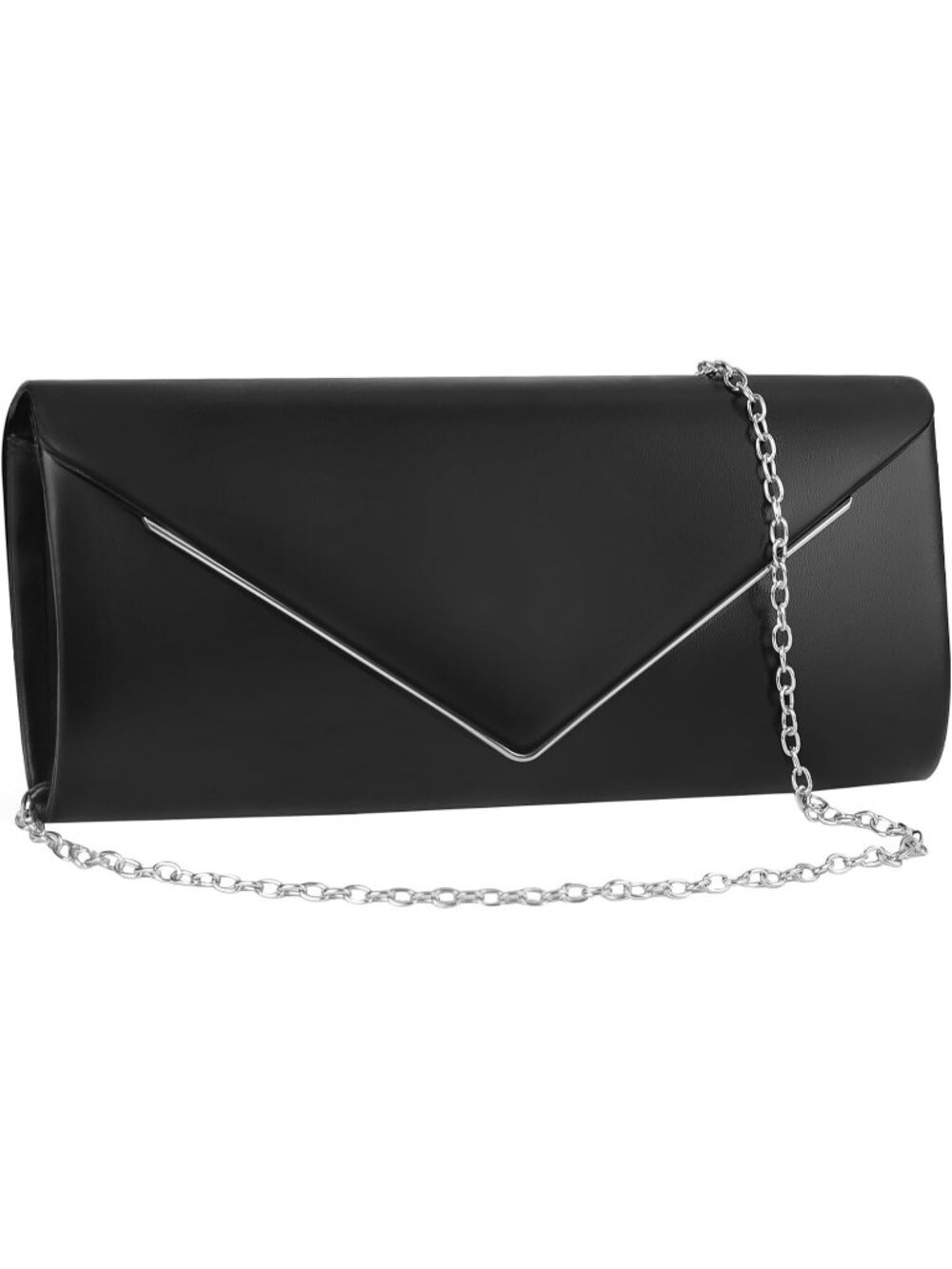 Women's Gold Rhinestone Evening Clutch Bag with Chain Strap Shoulder Purse